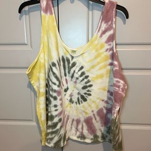 Tye dye tank top NWT